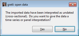 Do not assign time-series or panel attributes